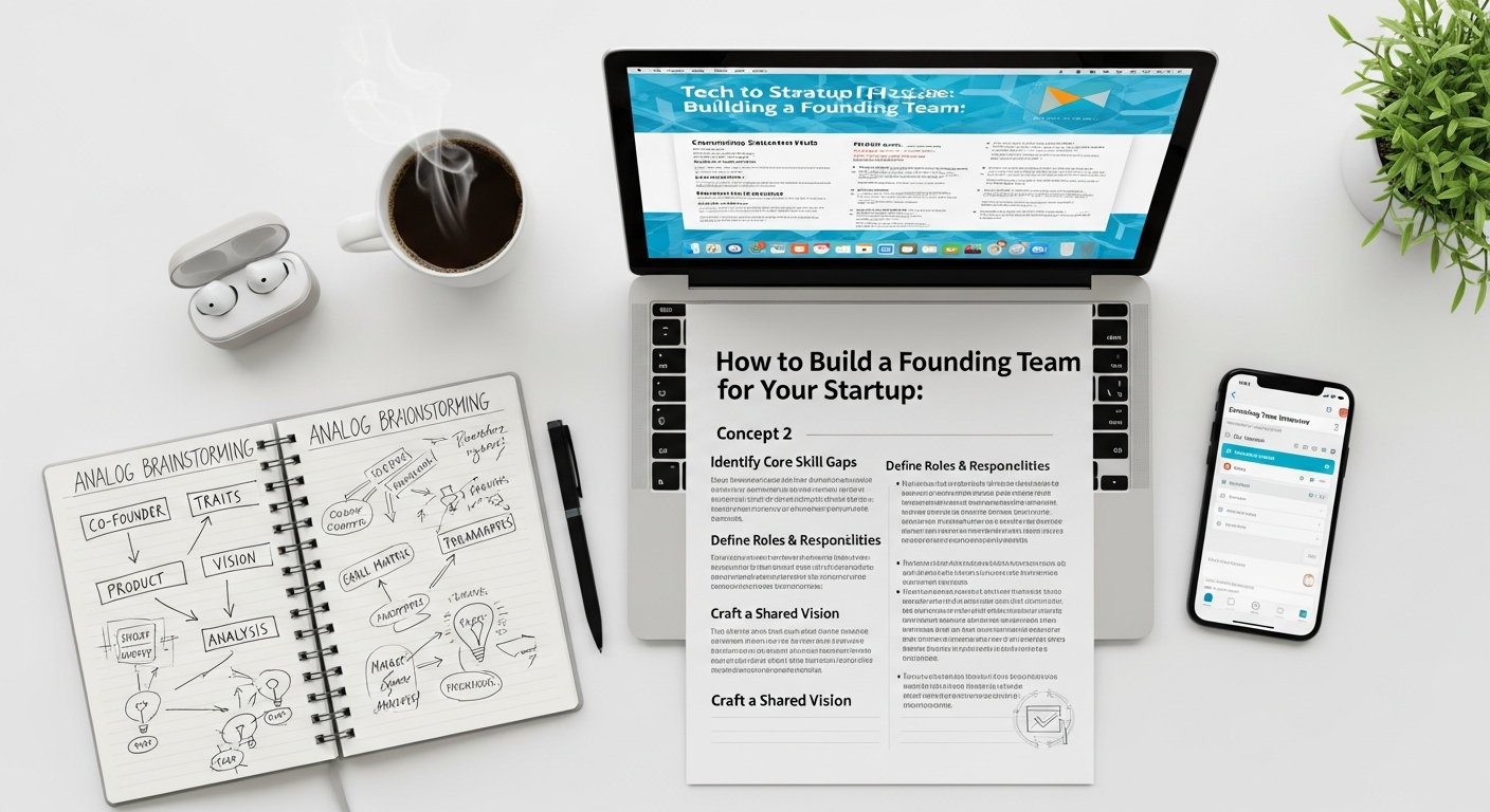How To Build A Founding Team For Your Startup