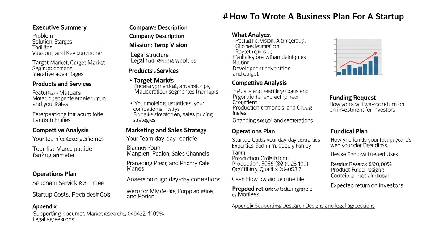 How To Write A Business Plan For A Startup