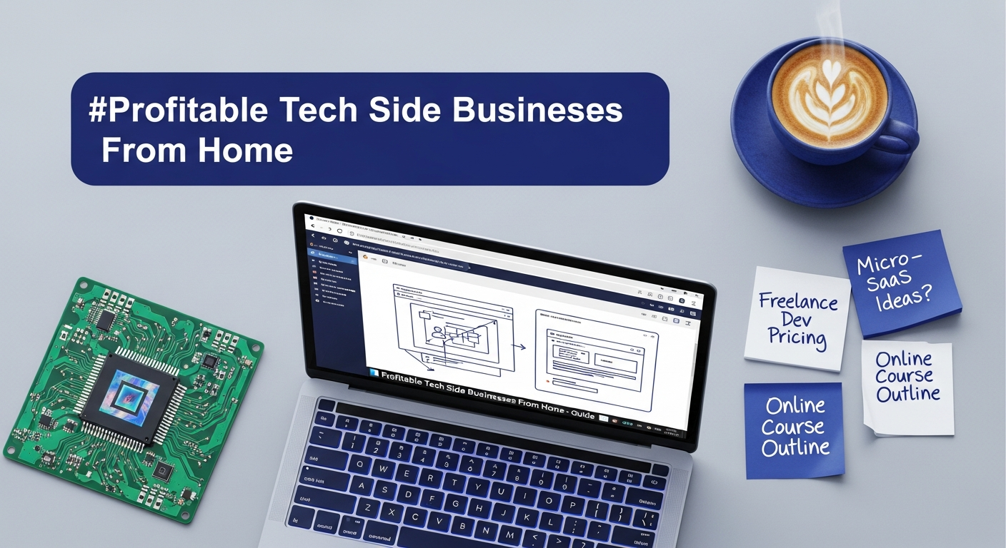 Profitable Tech Side Businesses From Home
