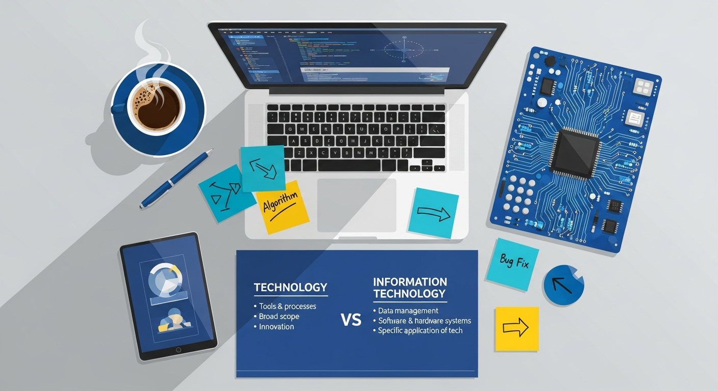 Technology Vs Information Technology Key Differences