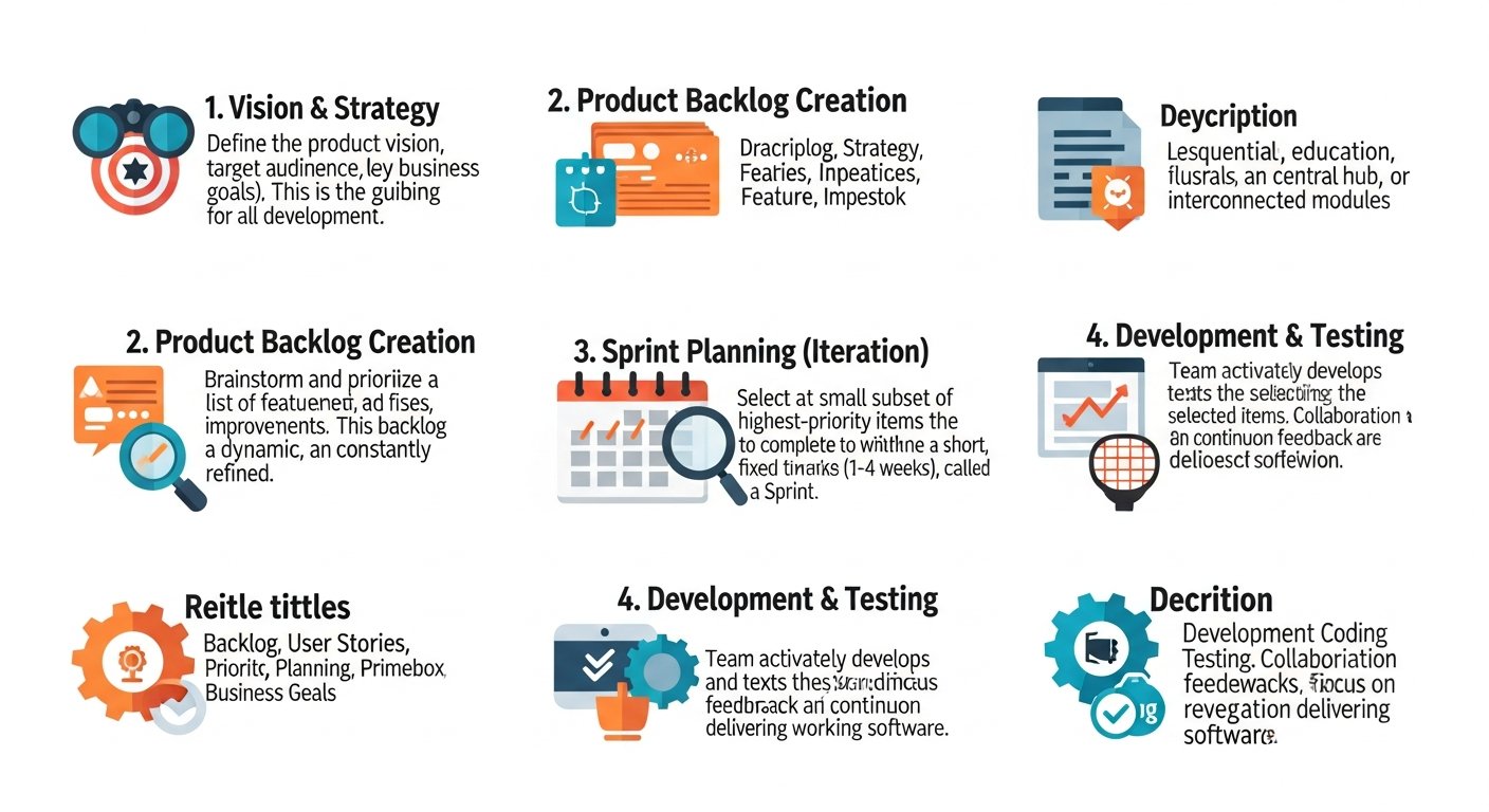 agile product development for startups - featured illustration