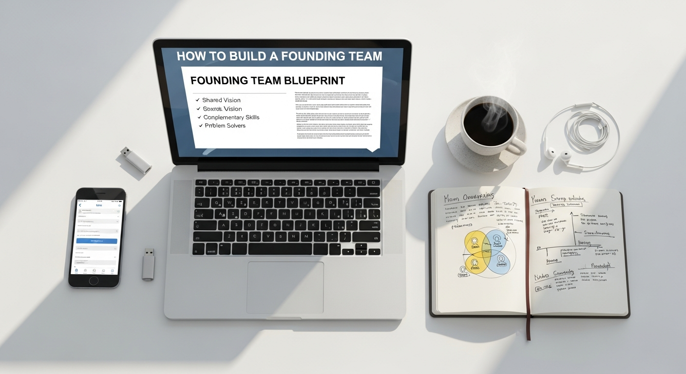 how to build a founding team for your startup