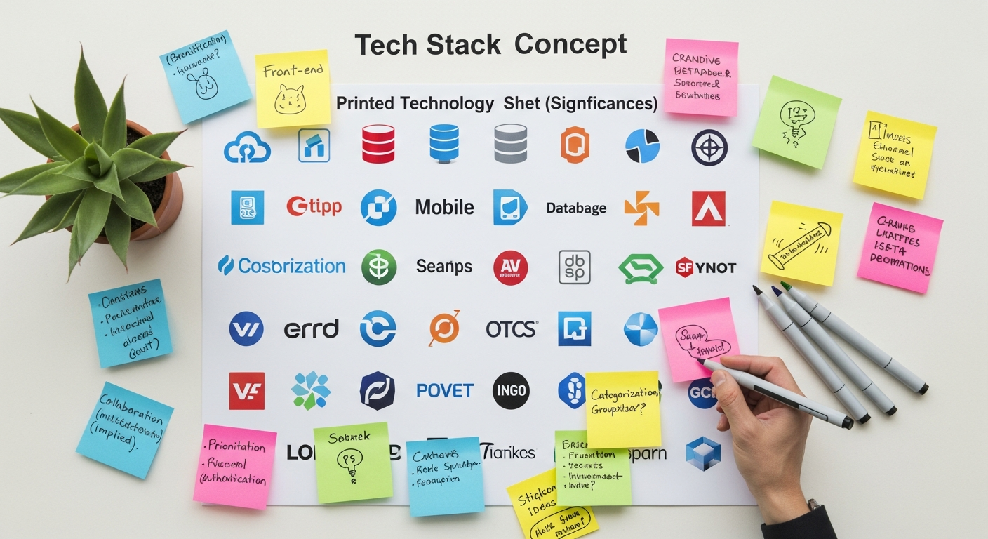 how to build tech stack startup