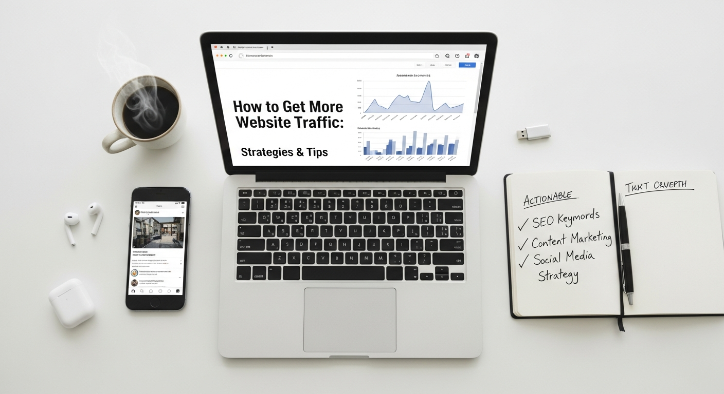 how to get more website traffic organically