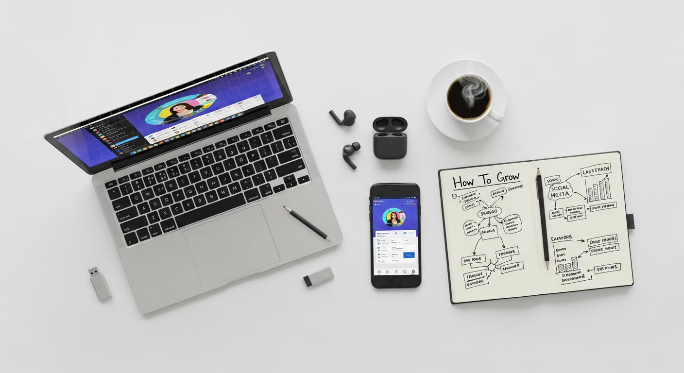 How To Grow Your Social Media Following From Scratch