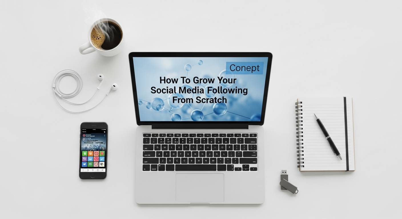 How To Grow Your Social Media Following From Scratch