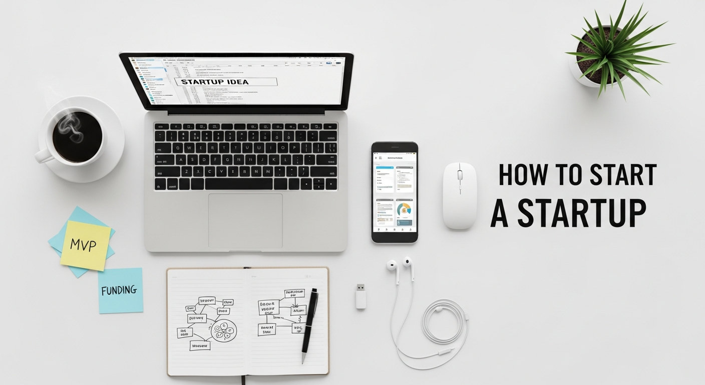 how to start a startup with no money