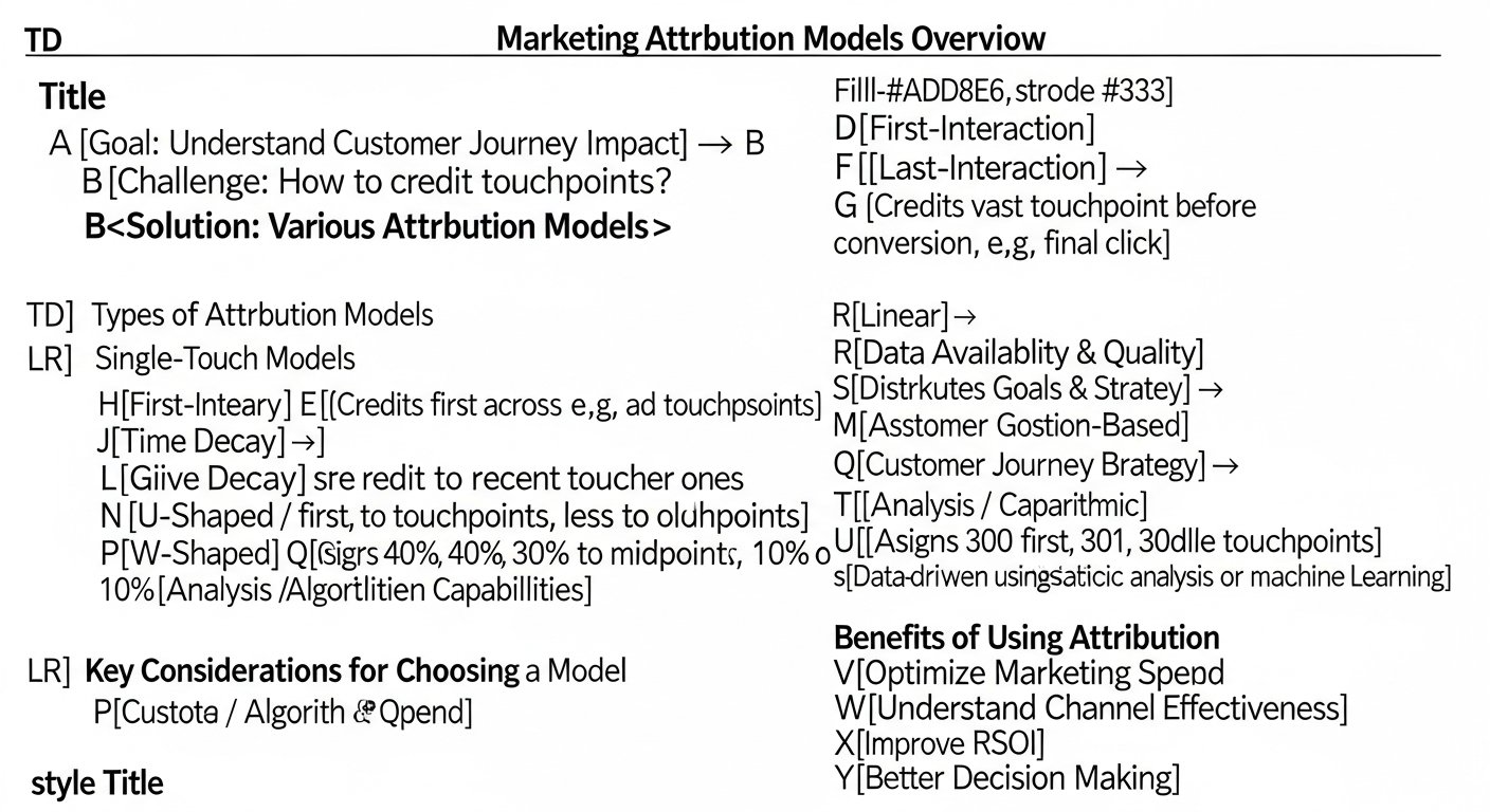 marketing attribution models - featured illustration