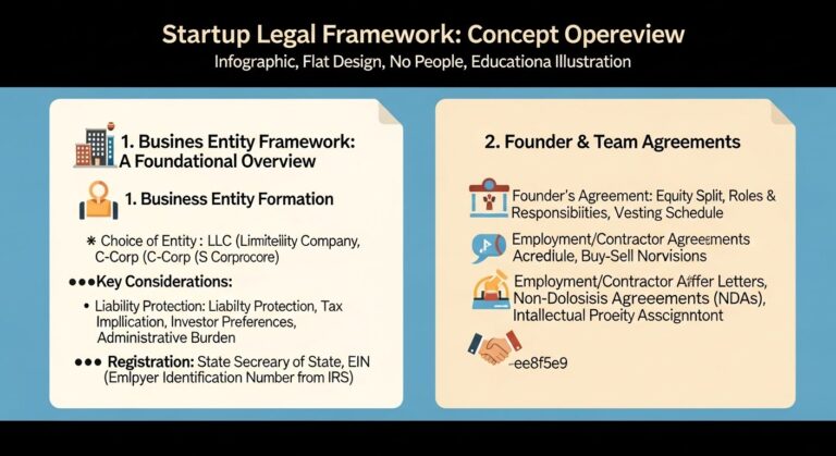 startup legal framework - featured illustration