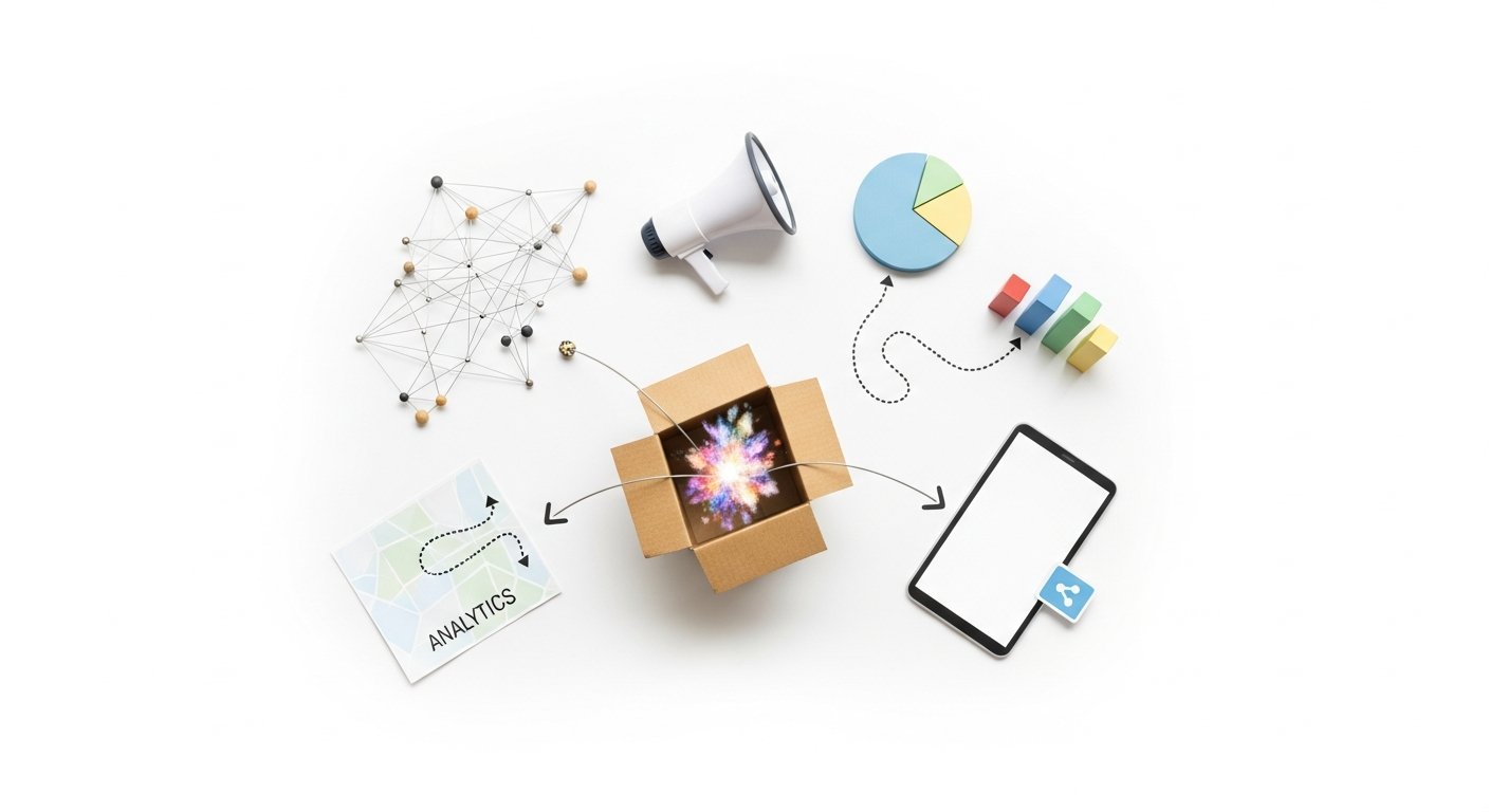 core categories of startup reach and engagement — content distribution strategy