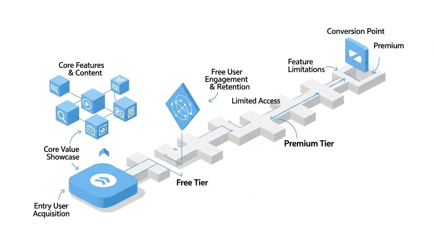 freemium model best practices - infographic 4 illustration