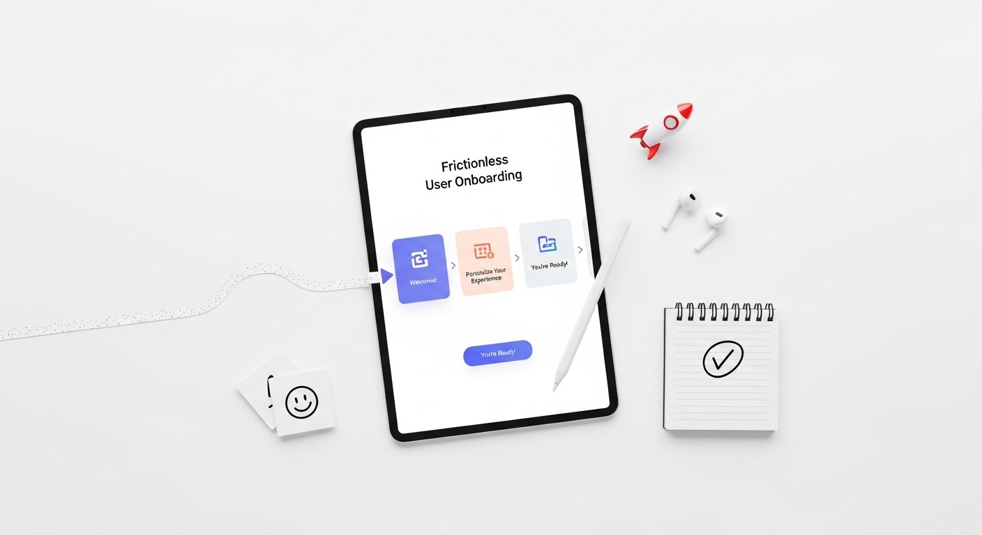 frictionless user onboarding - photo 2 illustration