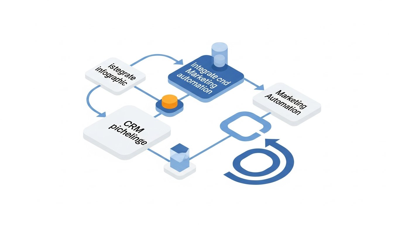 integrate crm marketing automation - infographic 4 illustration